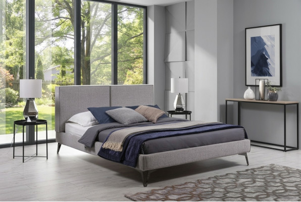 Luxus Schlofzëmmer Bett Polster Design Luxus Duebel Hotel Better 160x200cm Nei