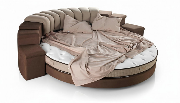 Ronnen Bett Modernen Design Luxus Polster Rong Better Textil Stoff