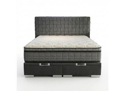 Luxus Schlofzëmmer Bett Polster Design Luxus Duebel Hotel Better 140x200cm Nei