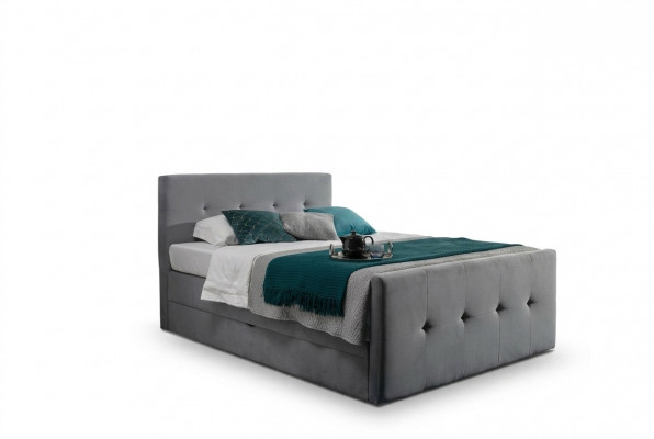 Chesterfield Bett Polsterbett Duebelbett Better XXL Design Luxus Boxspringbett