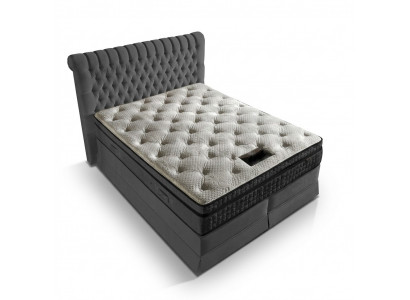Gréisst Luxus Schlofstuff Chesterfield Bett Polster Design Luxus Duebelbetter