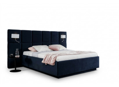 Schlofzëmmer Design Luxus Bett 200x200 Textil Better Duebel Bettstell