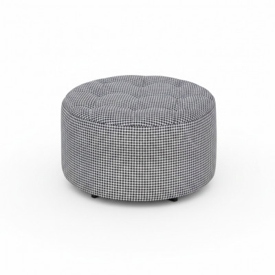 Ronnen Häich Design Polster Fousshocker Ottoman Sëtz Textil Chaise Lounge Pufa