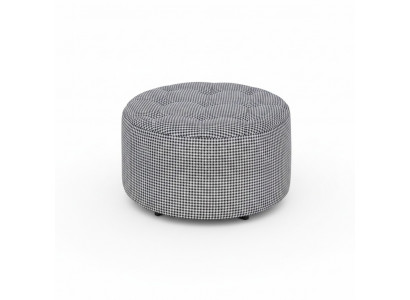 Ronnen Häich Design Polster Fousshocker Ottoman Sëtz Textil Chaise Lounge Pufa