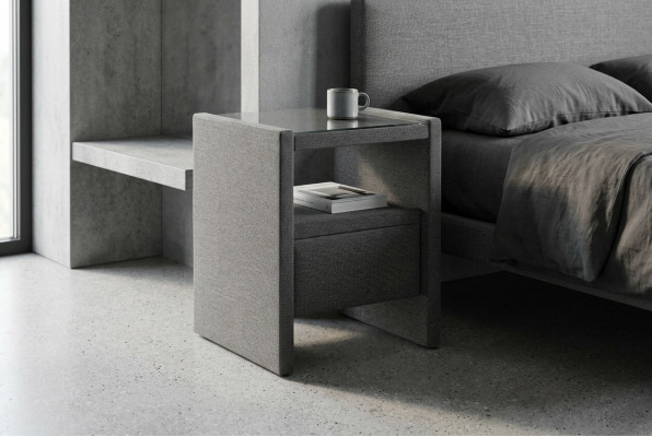 Nuetsdëppen Nuetsschaf Kommode Design Konsole Säitentësch Schoflade Dësch Dëscher