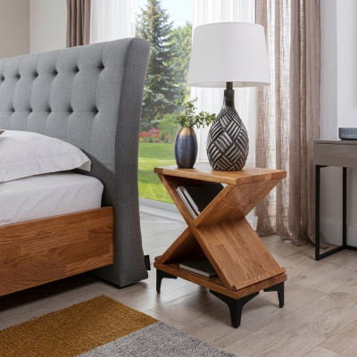 Nuetsbänkchen Nuetskonsole Design Niewentëschlafzëmmer Dësch Nuetsdëscher Holz