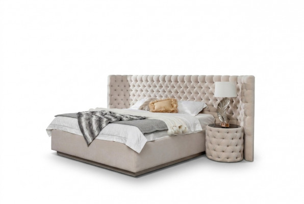 Chesterfield Hotel Duebel Polster Lieder Bett Luxus Schlofzëmmer Better