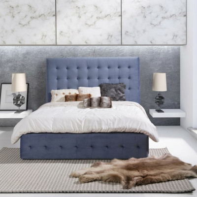 Liederbett Bett Better Duebelbett Designer Polster Duebel Bett Textil 180x200cm Nei