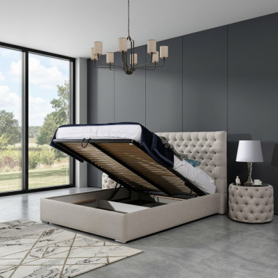 Modernt Bett Wäisst stilvollt Chesterfield Duebelbett Design Better Polster Bett
