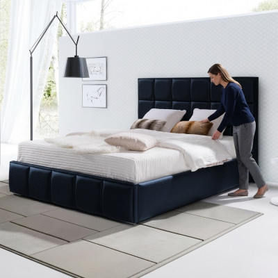Samt Bett Këssen Design Luxus Duebel Hotel Schlofzëmmer Better Chesterfield