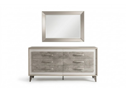 Designer Kommode Sideboard Anrichte Regal Wunnzëmmer Luxus