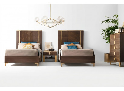 Schlofkummer Luxusbett Holz 120x200cm Royal Bett Luxus Bett Nei