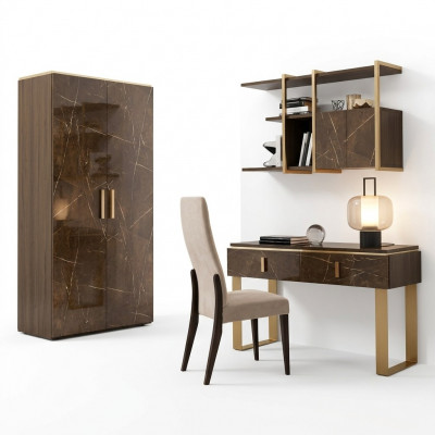 Klassesche moderne Stil Still Holz Textil Fotel Clubssëtz Polster Design Lounge