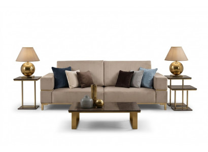 Design Klassesch Sofa Canapé Sofas Polsteren 3 Sëtzer Couchen Sëtz NeiDräisëtzer
