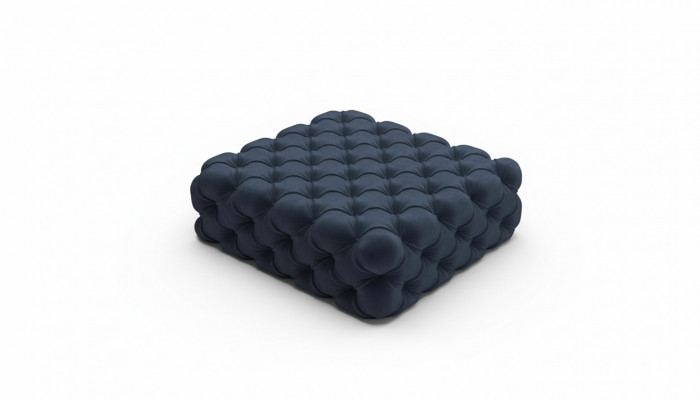 Klasseschen Chesterfield Design Luxus Schemel Textil Foussschemel Ottoman