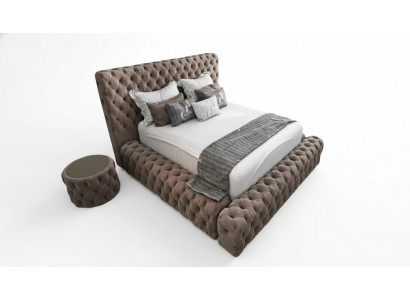 Bett Textil Schlofkummer Miwwelen Luxus Modern Better Chesterfield Boxspring Nei