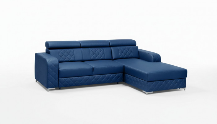 Ecksofa L-Form Lieder Modern Miwweldesign Wunnlandschaft Canapé Samt Stoff Textil