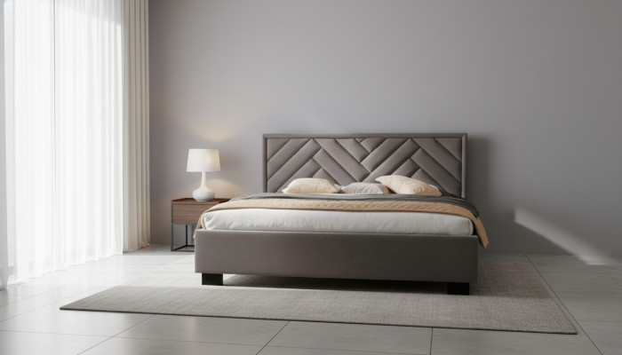 Bett 2x Nuetsschaf 3-Stéck Schlofzëmmer Sets Design Luxus Better Komplett Set