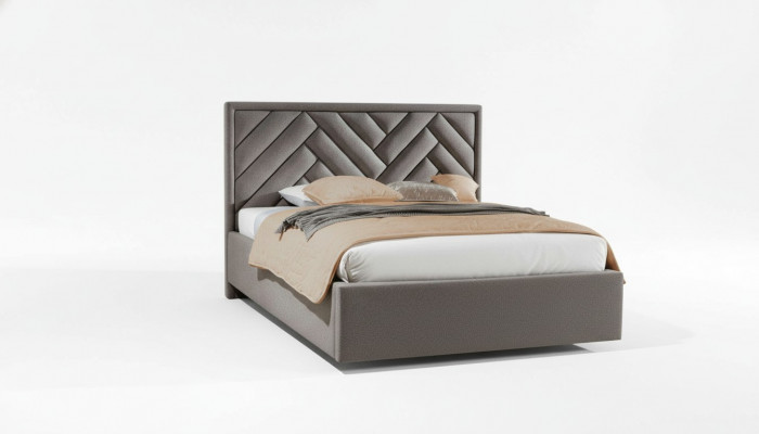 Boxspring Luxus Bett Better Duebel Miwwele Stoff 140 160 180 x 200cm Schlofzëmmer