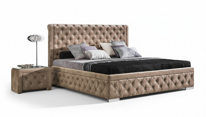 Bett 2x Nowuersaach 3 Deeler Schlofkummer Set Luxus Design Miwwelen Modern Better Nei