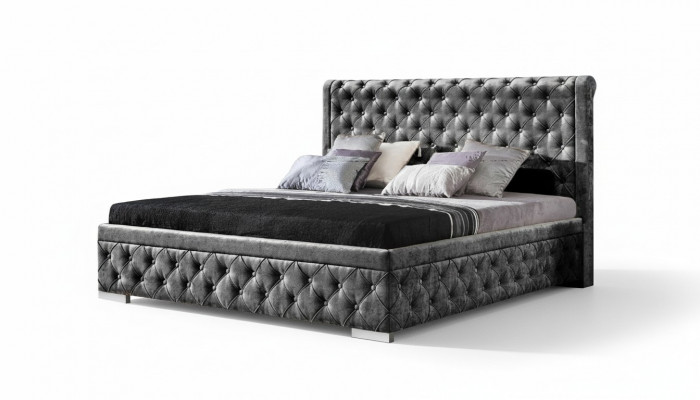 Bettgestell Stoff Miwwelen Luxus Better Bett Textil Schlofkummer Design Textil Nei