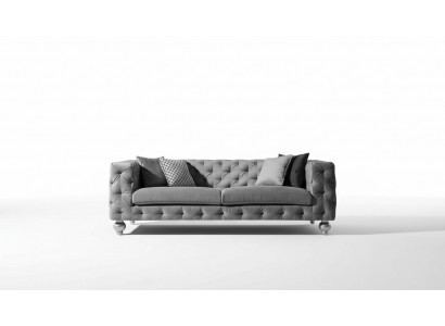 Garnitur Big Set 32 Sëtzer Textil Sofa Canapé Garnitur Modern Design Wunnzëmmer