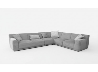 Ecksofa L-Form Design Couche Textil Stoff Wunnlandschaft Eckgarnitur Sofae Couchen
