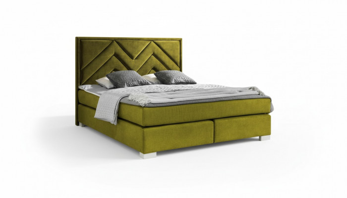 Bett Textilien Schlofkummer Design Miwwelen Modern Luxus Better 160x200 Bettgestell