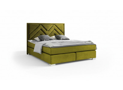 Bett Textilien Schlofkummer Design Miwwelen Modern Luxus Better 160x200 Bettgestell