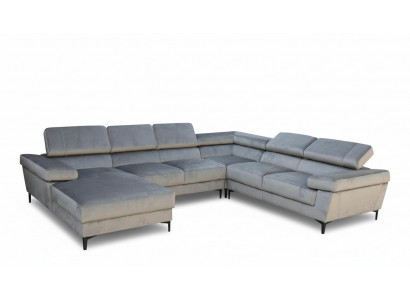 Ecksofa U Form Wunnlandschaft Polstereck Textil Eckgarnitur Sofas Couchen Nei
