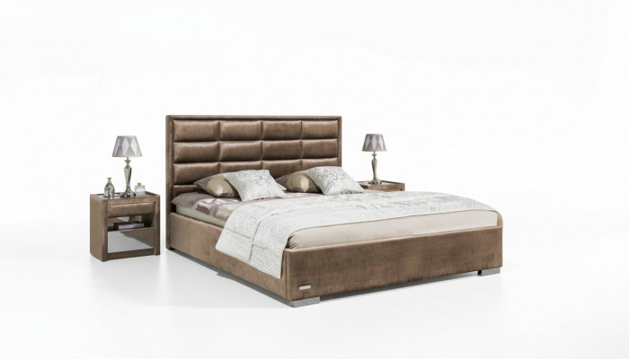 Bett Textil Schlofkummer Design Miwwelen Modern Luxus Better Polster Gestell Nei
