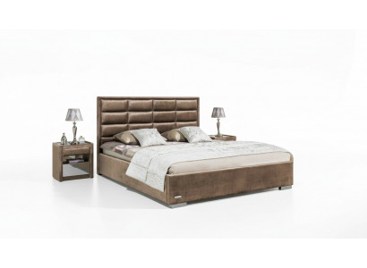 Bett Textil Schlofkummer Design Miwwelen Modern Luxus Better Polster Gestell Nei