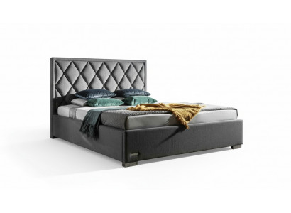 Designer Bett Textil Schlofzëmmer Design Miwwelen Luxus Better Polster Gestell Nei