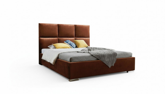 Modern Schlofzimmer Better Textil Bett Stoff Chesterfield 180x200 Duebelbett