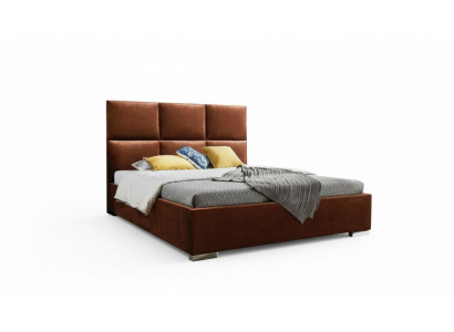 Modern Schlofzimmer Better Textil Bett Stoff Chesterfield 180x200 Duebelbett