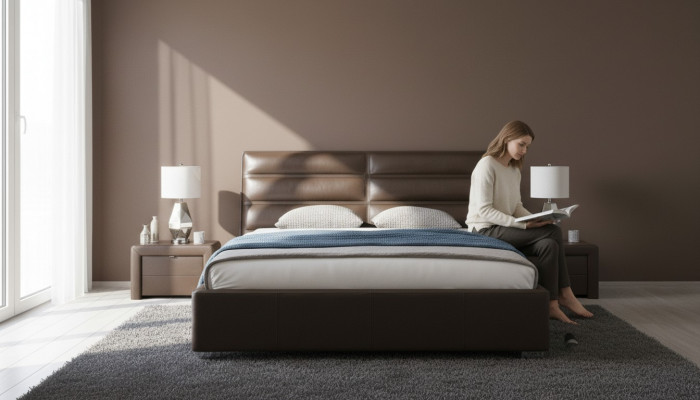 Miwwelen Luxus Modern Better Polster Gestell Better Schlofzëmmer Design 160x200 Nei