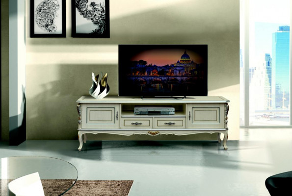 RTV Lowboard rtv Luxus Schaf Tisch Wunnzëmmer Holz Miwwelen Klassesch Low Side Board