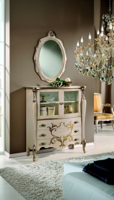 Kommode Sideboard Schaf Regal Italienesch Miwwelen Barock Rokoko Regal Schief