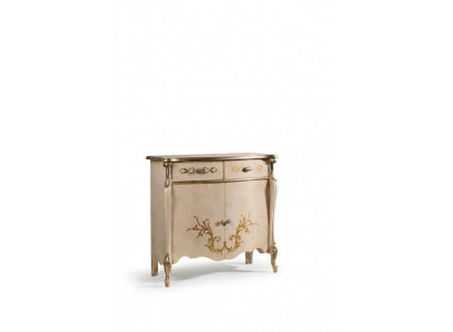 Luxuriéis Miwwelen Holzstil Barock Wäiss Schaf Kommod Schranken Designer