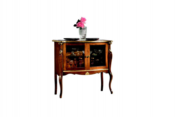 Miwwelen Klassesch Stil Vitrin Wunnzëmmer Schief Design Luxus Italienesch Miwwelen Nei