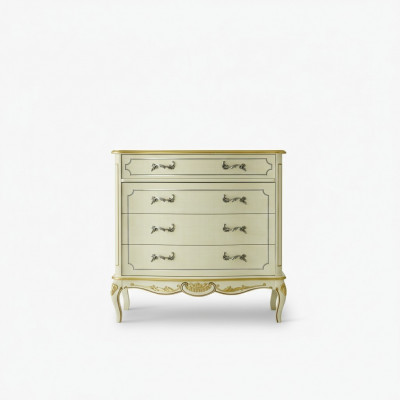 Design Miwwelen Stil Barock Kommode Holz Italien Miwwelen Anrichte Luxus Sideboard