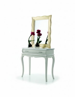 Miwwel Stil Barock Konsolendësch Wanddësch Dësch Sideboard Klassesch Anrichte