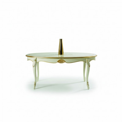 Desing Italienesch Miwwelen Luxus Iessdësch Iesszëmmer Holz Miwwelen Klassesch Stil Hell