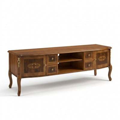 Design Sideboard tv Lowboard rtv Schaf Tisch Wunnzëmmer Holz Miwwelen Barock Stil Neit