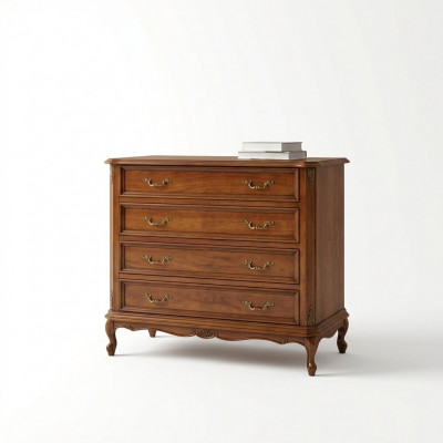 Design Miwwel Stil Barock Kleng Kommode Brong Luxus Holz Italienesch