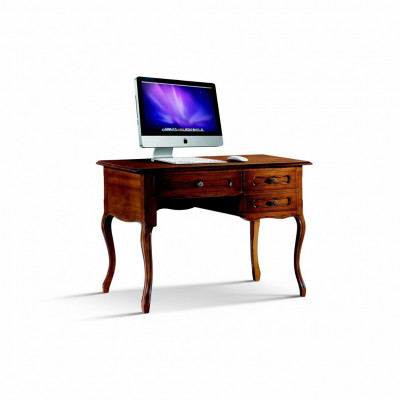 Luxus Schreifdësch Italienesch Klassesch Holz Miwwelen Bürosmiwwelen Stil
