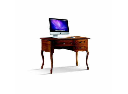 Luxus Schreifdësch Italienesch Klassesch Holz Miwwelen Bürosmiwwelen Stil