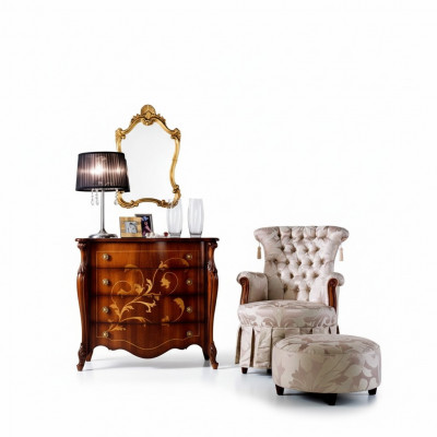 Italienesch Miwwelen Design Kommode Schaf Braun Luxus Holz Miwwelen Barock