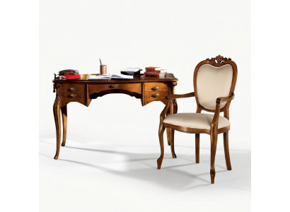 Holzmebel Luxus Italienesch Klassesch Schreifdësch Bürodesign Mëbel