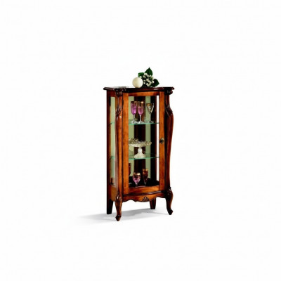Design Luxus Miwwelen Holz Vitrin Stil Antik Baroco Schaf Italienesch Miwwelen Nei
